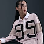 Nike Sportswear Women's Long-Sleeve Graphic Polo Top