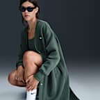 Cardigan oversized largo para mujer Nike Sportswear Phoenix Fleece