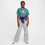 Pantalon ample Nike Sportswear Club Fleece pour fille