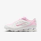 Blanco cumbre/Plata metalizado/Espuma rosa