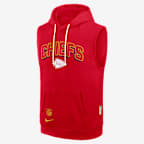Kansas City Chiefs Sideline Men's Nike Dri-FIT NFL Sleeveless Pullover Hoodie - Red