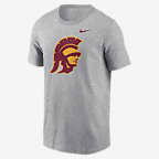 USC Trojans Primetime Evergreen Alternate Logo Men's Nike College T-Shirt - Grey Heather