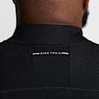 Playera de capa intermedia Dri-FIT de medio cierre para hombre Nike Trail