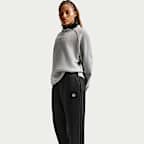 Pants con gráfico de tiro alto oversized para mujer Nike Sportswear Phoenix Fleece