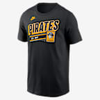 Pittsburgh Pirates Cooperstown Retro Men's Nike MLB T-Shirt - Black