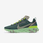 รองเท้าผู้ชายออกแบบเอง Nike React Element 55 Premium By You