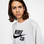 T-Shirt skateboarding με λογότυπο Nike SB