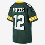 NFL Green Bay Packers Game Jersey (Aaron Rodgers) Older Kids' American Football Jersey