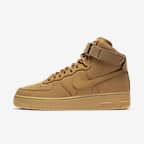 Nike Air Force 1 高筒 '07 男鞋 - Flax/Gum Light Brown/黑色/Wheat