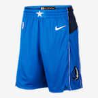 Dallas Mavericks Icon Edition Nike NBA Swingman Shorts für Herren