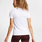 เสื้อเทรนนิ่งแขนสั้นผู้หญิง Nike Pro