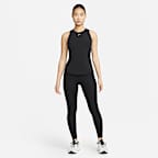 เลกกิ้งเอวปานกลางมีกระเป๋าผู้หญิง Nike One Luxe