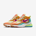 Nike Air Max 270 React Premium By You Custom Men's Shoe