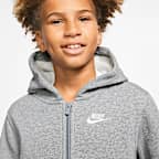 Nike Sportswear Club Older Kids' Full-Zip Hoodie