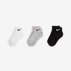 Nike Performance Kids' Cushioned Ankle Socks (3 Pairs)