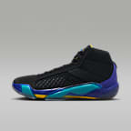 Air Jordan XXXVIII Aqua Basketball Shoes.