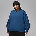 Jordan Flight Fleece Women's Crewneck Sweatshirt (Plus Size). Nike.com