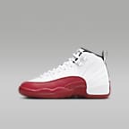 Jordan retro 12 rojo con blanco shop