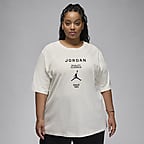 Jordan Women's Girlfriend T-Shirt (Plus Size). Nike HU