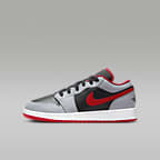 Black/Cement Grey/White/Fire Red