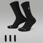 Jordan Everyday Crew Socks (3 pairs). Nike MY