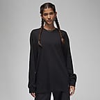 Jordan Essentials Women's Oversized Long-Sleeve T-Shirt. Nike IE