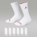 Jordan Legend Big Kids' Crew Socks (6 Pairs). Nike.com
