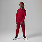 Jordan MJ Essentials Fleece Little Kids' Pullover Hoodie Set.