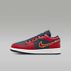 Nike Air Jordan 1 Low (gs) rojo zapatillas niños/as tallas 28-38.5
