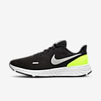 nike revolution 4 black running shoes