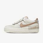 nike air force 1 shadow white beige