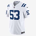 Nike Indianapolis Colts No34 Rock Ya-Sin White Men's Stitched NFL Vapor Untouchable Limited Jersey