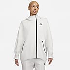 Nike Sportswear Tech Fleece Women's Oversized Full-Zip Hoodie Cape ...