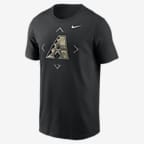Playera Nike de la MLB para hombre Arizona Diamondbacks Camo Logo. Nike.com