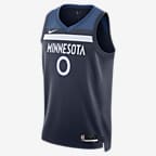 NWT Minnesota Timberwolves Nike Unisex 22/23 Swingman Jersey Icon