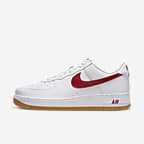 White/Gum Yellow/Metallic Gold/University Red