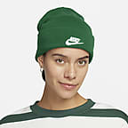 Bonnet Nike Peak Tall Cuff Futura Vert pour Adulte