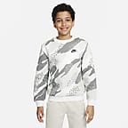 Nike Sportswear Club Fleece Big Kids\' Sweatshirt