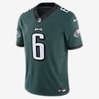 Nike Philadelphia Eagles No65 Lane Johnson Midnight Green Team Color Super Bowl LII Youth Stitched NFL Vapor Untouchable Limited Jersey