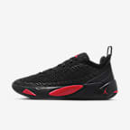 Black/Dark Grey/University Red