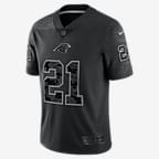 Nike Carolina Panthers No70 Trai Turner Black Team Color Men's Stitched NFL Elite Jersey