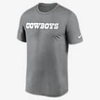 : Dallas Cowboys NFL Dallas Cowboys Mens Nike Team Issue Dri-Fit  T-Shirt, Gray, Small : Sports & Outdoors