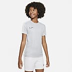 Dri-FIT Top. Nike Big Short-Sleeve Kids\' Academy Soccer