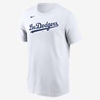 Los Angeles Dodgers Team Swoosh Lockup Men's Nike MLB T-Shirt 