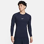 Nike Pro Men's Dri-FIT Tight Long-Sleeve Fitness Top. Nike MY