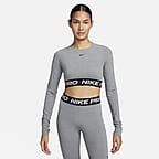 Nike Pro 365 Women's Dri-FIT Cropped Long-Sleeve Top. Nike.com