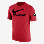 Playera para hombre Nike College Dri-FIT Swoosh (Georgia). Nike.com