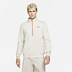 black nike half zip pullover