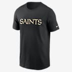 Nike Wordmark Essential (NFL New Orleans Saints) Men's T-Shirt. Nike.com