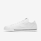 nike court legacy canvas white